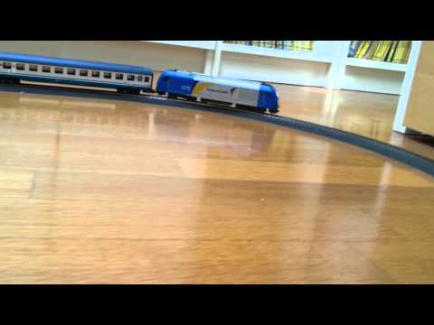 E189 European Bulls + 3 carrozze UIC-Z1. Markel.