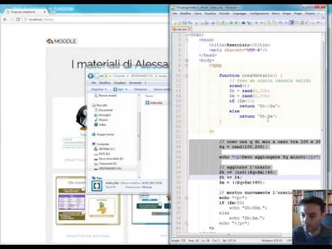 Ursomando PHP 06 - Esercizi (sul filmato 05)