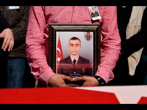 Şehit Uzman Çavuş Tunçel son yolculuğuna uğurlandı