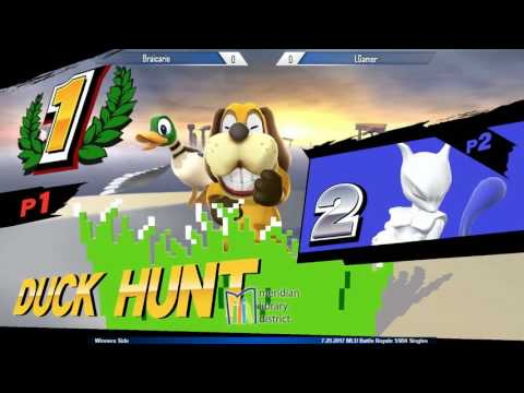 Battle Royale 1: Braicario (Duck Hunt) vs. LGamer (Mewtwo) - Winners Side