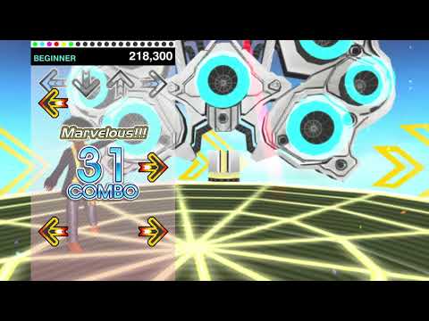 [DDR V Alpha] RISING FIRE HAWK / L.E.D.-G (Beginner)