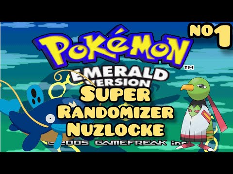 Pokemon Emerald Super Randomizer Nuzlocke! Episode 1