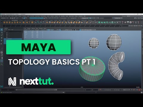 MAYA TUTORIAL | Topology Basics pt1