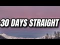 YoungBoy Never Broke Again - 30 days straight (B*tch Let's Do It) (Lyrics)