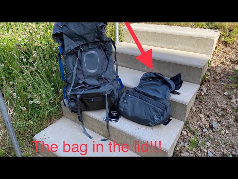 Osprey Aether Plus 70 Lid.