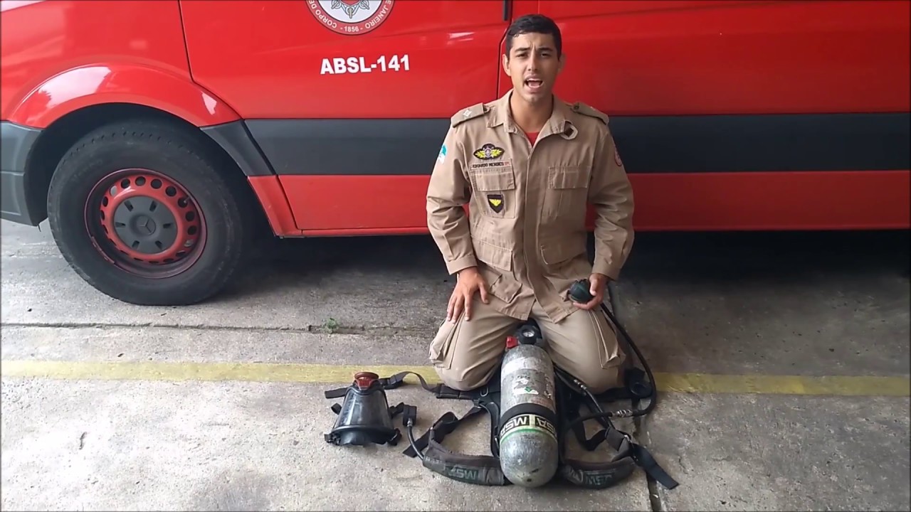 Testes do Equipamento de Proteção Respiratória Autônomo