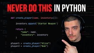 Never Use [ ] as a Default Argument in Python...