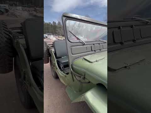 Willys M38 Jeep Flat Fender walk around. #4x4 #willys #willysjeep #jeep #offroad #militaryjeep #old