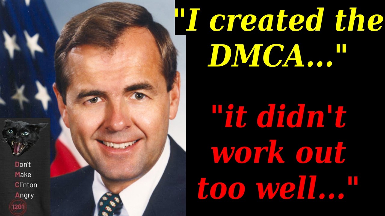 The author of the DMCA admits he tricked Congress