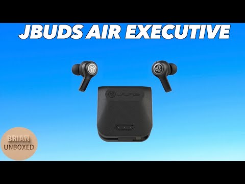 Ausinės JLab Audio Įstatomos į ausis (į ausis įkišamos tipo) ausinės JLab Go Air Mėlyna TWS etui video