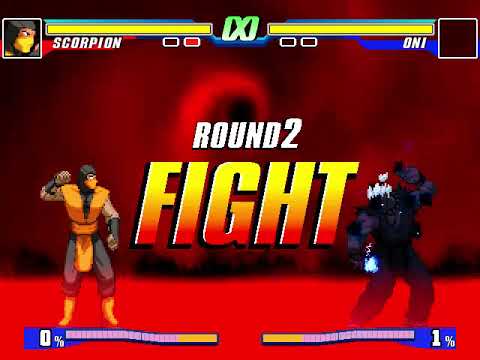 Scorpion (Me) vs Oni