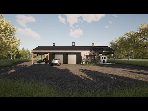 How to Build Your Barndominium and Live There in Less Than 30 days!