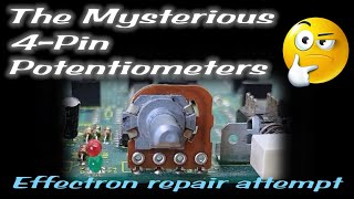 Video thumbnail for The Mysterious 4-Pin Potentiometer: An Effectron III repair attempt by Signals and Bits
