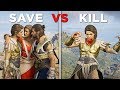 Save vs Kill Kassandra (Good and Bad Ending for Alexios) - Assassin's Creed Odyssey