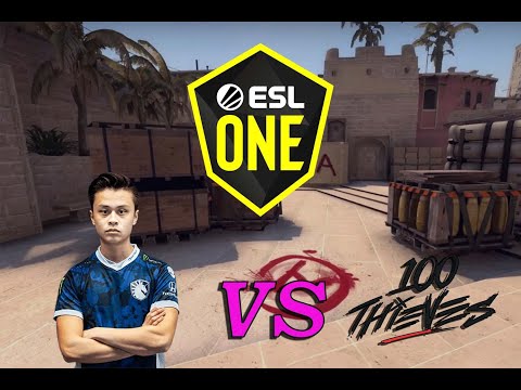 Liquid POV (Liquid) vs 100Thieves - mirage - 20-12 - ESL One Road To Rio