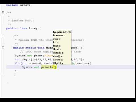 Bangla Java Tutorial Part 22 Array Table