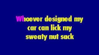 Ode to my car KARAOKE VERSION