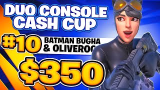 10th in Duos Console Cash Cup Finals ($350) 🏆