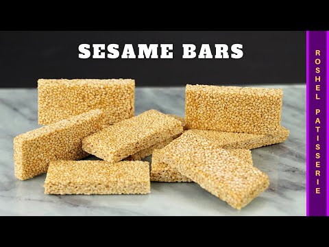 How to Make Sesame Bars| Kosher Pastry Chef