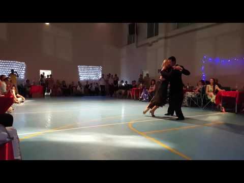  Andrey Panferov  and  Ekaterina Petrova  are  dancing  at  Tango del Sur Festival  in  2016