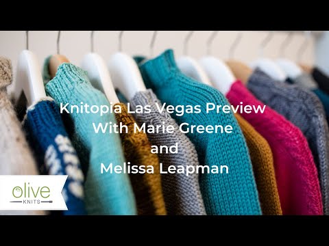 Join Marie Greene at Knitopia Las Vegas 2022 - September 2-5, 2022!