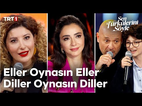 Tolga Tekin ve Şebnem Bozoklu herkesi ayağa kaldırdı! - Sen Türkülerini Söyle Özel Bölüm @trt1