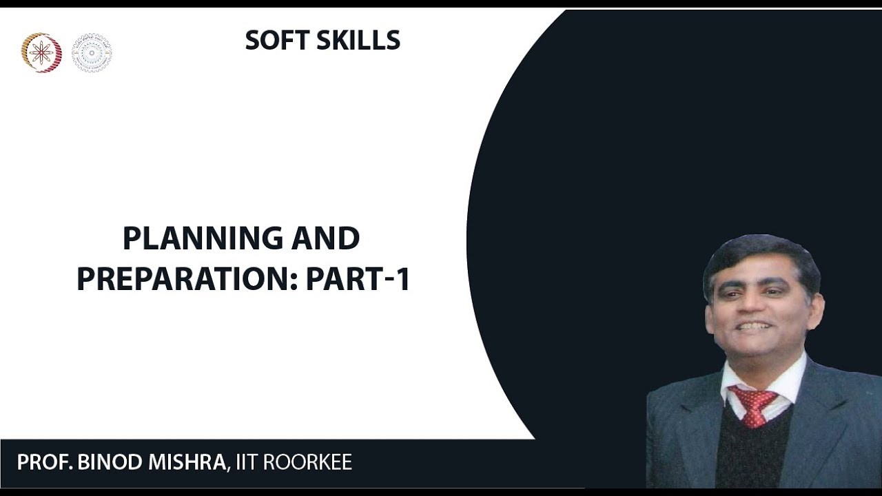 Planning and Preparation: Part-1