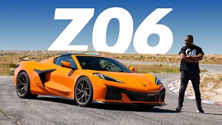 NEW Corvette Z06 Review: The Chevy With A 'FERRARI' Engine | 4K