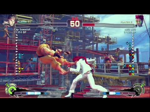 aki0 aki0 [Viper] vs Cap SawadaX [Ryu] SSF4 Japanese Online Ranked Matches - TRUE-HD