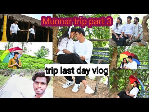Munnar trip part 3// trip last day vlog #sowndaryakannadavlogs