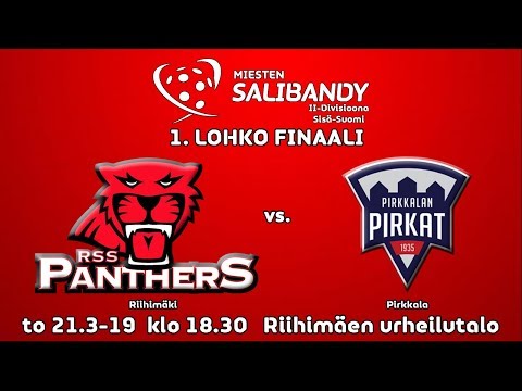 Miesten II-div Sisä-Suomi 1. finaali RSS Panthers vs. Pirkkalan Pirkat