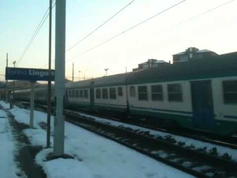 E464 in Partenza da Torino Lingotto