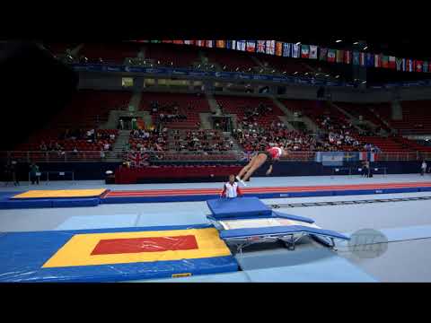 TROIANOVA Polina (RUS) - 2017 Trampoline Worlds, Sofia (BUL) - Qualification Double Mini Routine 2