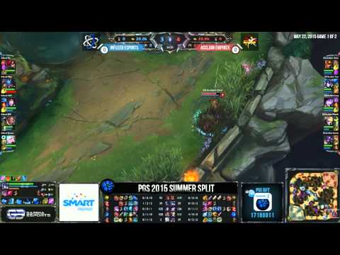 PGS 2015 SUMMER SPLIT GROUP STAGE W1D1 - INFZ vs AEX