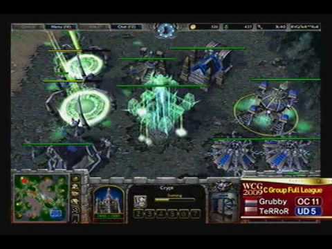 2009 WCG Grand Final Second day: WarCraft III match: Grubby vs TeRRoR
