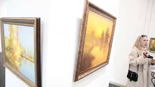 «77»: в Николаеве открылась выставка работ Владимира Федорченко (фото, видео)