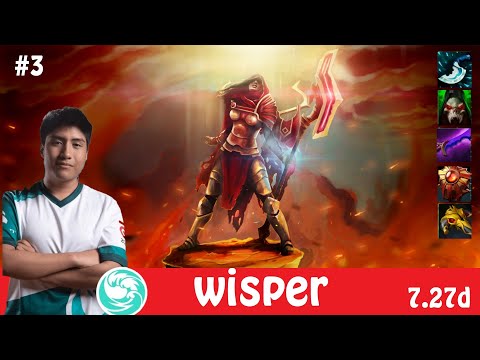 [DOTA 2] bc.Wisper the LEGION COMMANDER [OFFLANE] [7.27D] [#3]