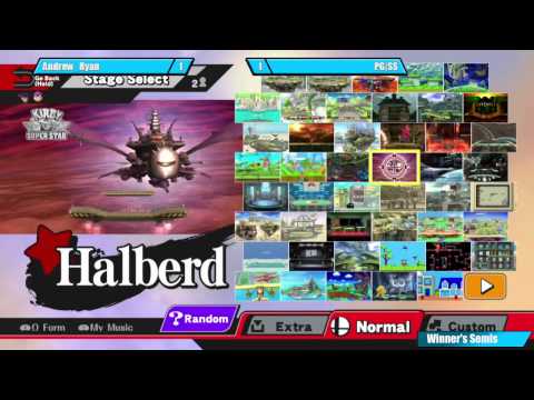 Sweet Spot Sm4sh Championships Winner's Semis - Andrew_Ryan vs PG|SS