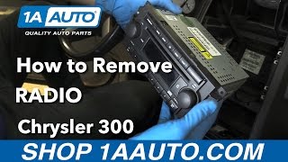 How to Remove Radio 05-10 Chrysler 300