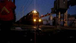 preview picture of video 'Westbound CSX Oil Tanker Train at Collingdale-Glenolden, PA'