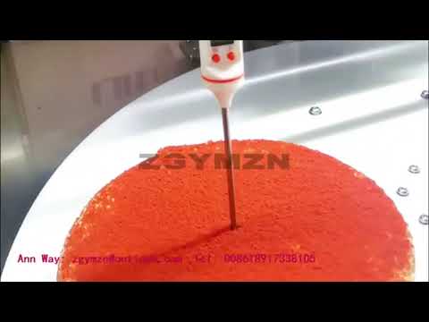Ultrasonic Cutter Machine for Frozen Round Cake Cutting with Inserting Paper Dividers
