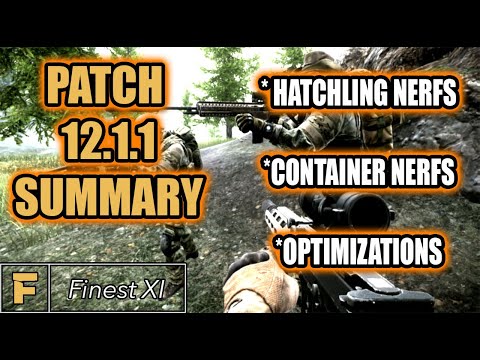 Patch 12.1.1 Summary - Hatchet/Container Nerfs - Escape From Tarkov