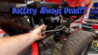 Craftsman Riding Mower Battery Keeps Dying Won