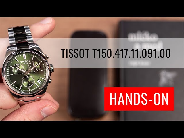 ساعة تيسوت بي آر 100 كوارتز رجالية - T150.417.11.091.00