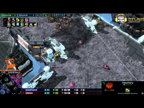 - Dimaga - vs aAa Psionic ZvP Starcraft 2 - HoTS -