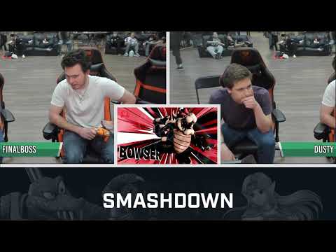 Smashdown Minor (Feb. '19) - FinalBoss (Bowser) Vs. Dusty (Toon Link) - Top 32