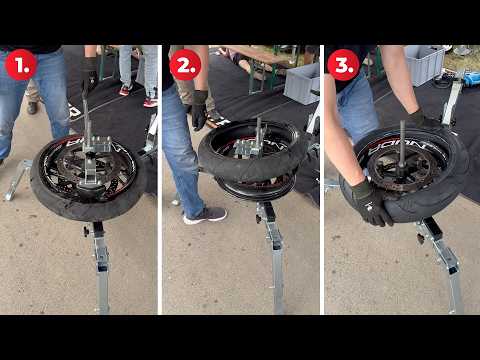 Nur 5 Minuten?! So schnell geht der Reifenwechsel an der Nuda!