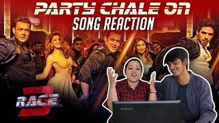 Reaction To Party Chale On Song Video | Race 3 | Salman Khan