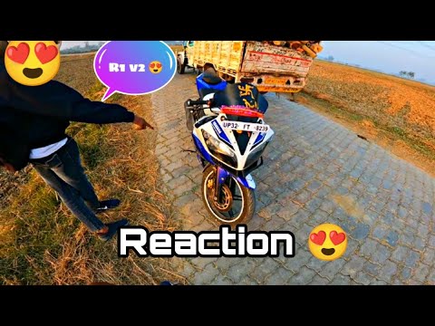 YAMAHA R15 V2 🔥 restore ll Rider Tinku ll #yamaha #r15 #yamahar15 #yamaharx135