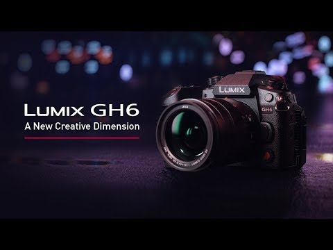 Panasonic LUMIX GH6 25.2MP Mirrorless Camera Body with Dual Image Stabilizer